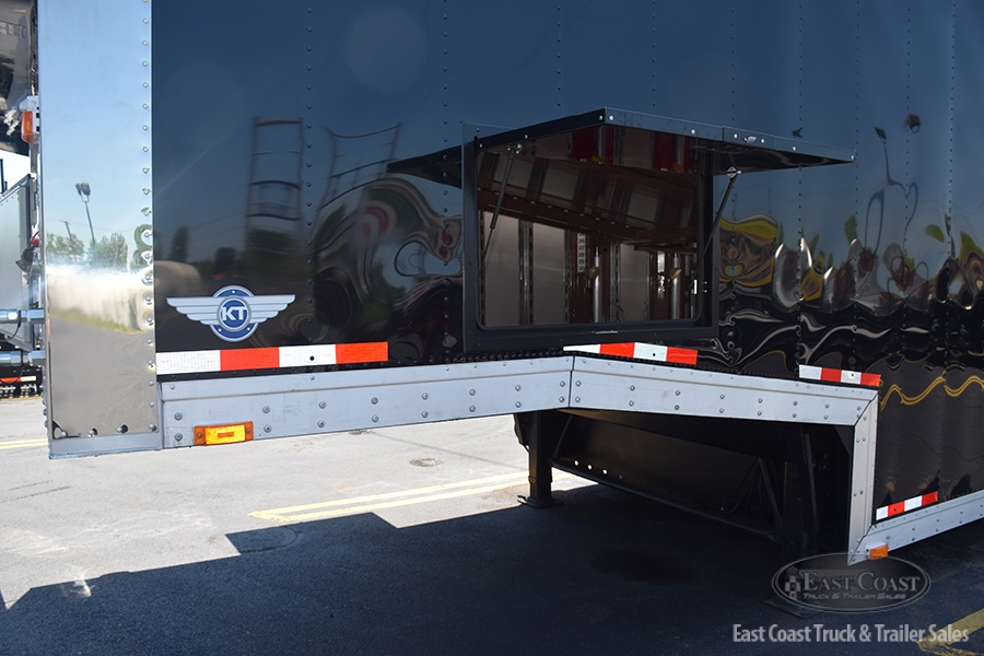 2015 Kentucky XL12 Black Enclosed Trailer East Coast Truck and