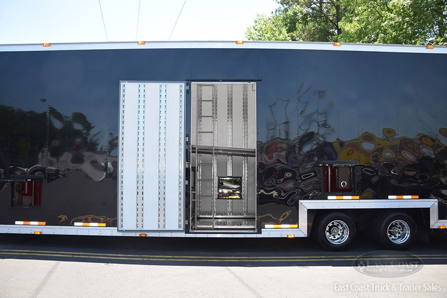 2015 Kentucky XL-12 Black Enclosed Trailer - 8432N | East Coast Truck ...