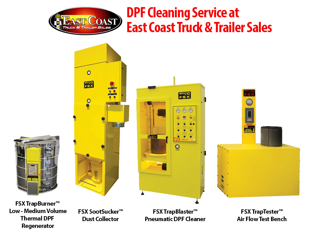 Diesel Particulate Filters Cleaning at East Coast Truck & Trailer Sales