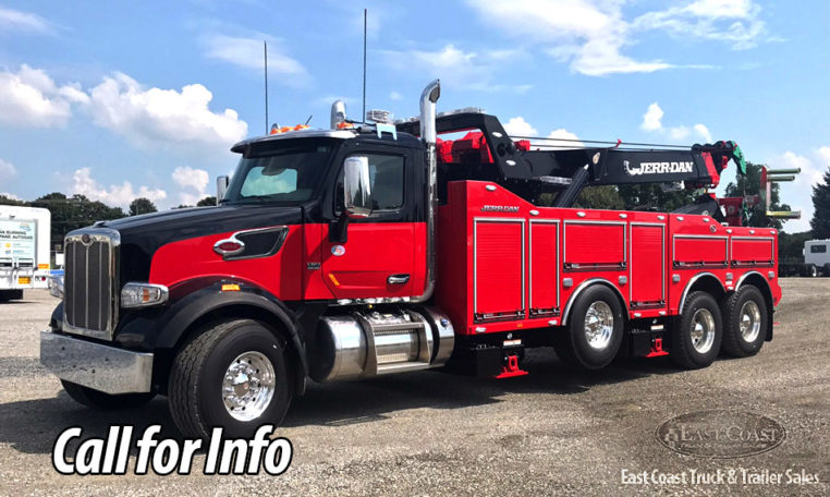 2018 Peterbilt 567 Tractor & Jerr-Dan 50-Ton Rotator Wrecker HDR1000