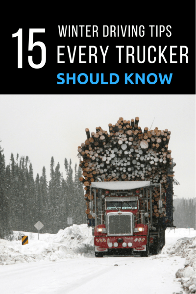 15 ESSENTIAL WINTER TRUCKING SAFETY TIPS