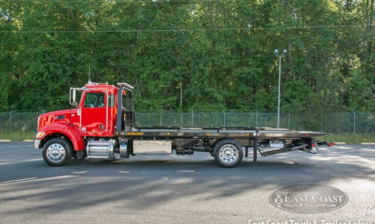 Portsmouth Used Car Superstore >> 2019 Red Peterbilt 337 & Jerr-Dan 22x102 SRR6T-LPW Ramp Truck Portsmouth Used Car Superstore >> 2019 Red Peterbilt 337 & Jerr-Dan 22x102 SRR6T-LPW Ramp Truck