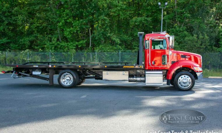 Portsmouth Used Car Superstore >> 2019 Red Peterbilt 337 & Jerr-Dan 22x102 SRR6T-LPW Ramp Truck Portsmouth Used Car Superstore >> 2019 Red Peterbilt 337 & Jerr-Dan 22x102 SRR6T-LPW Ramp Truck