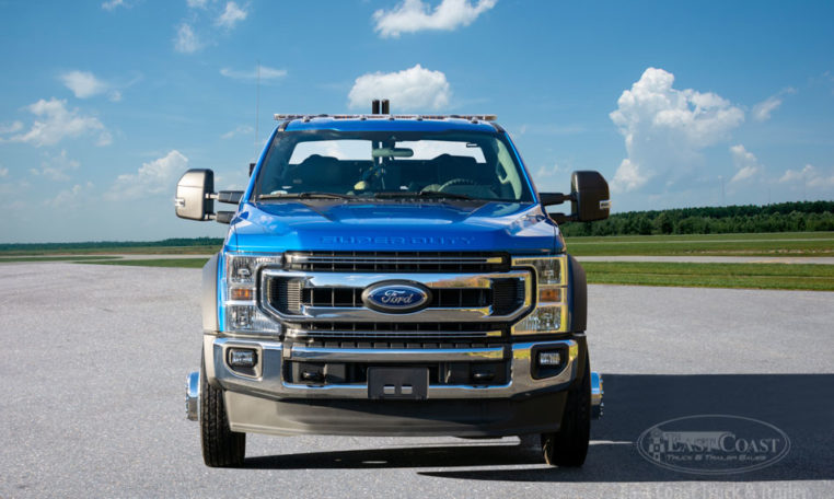 2020 Ford F-450 4x4 & Jerr-Dan MPL-NG in Velocity Blue