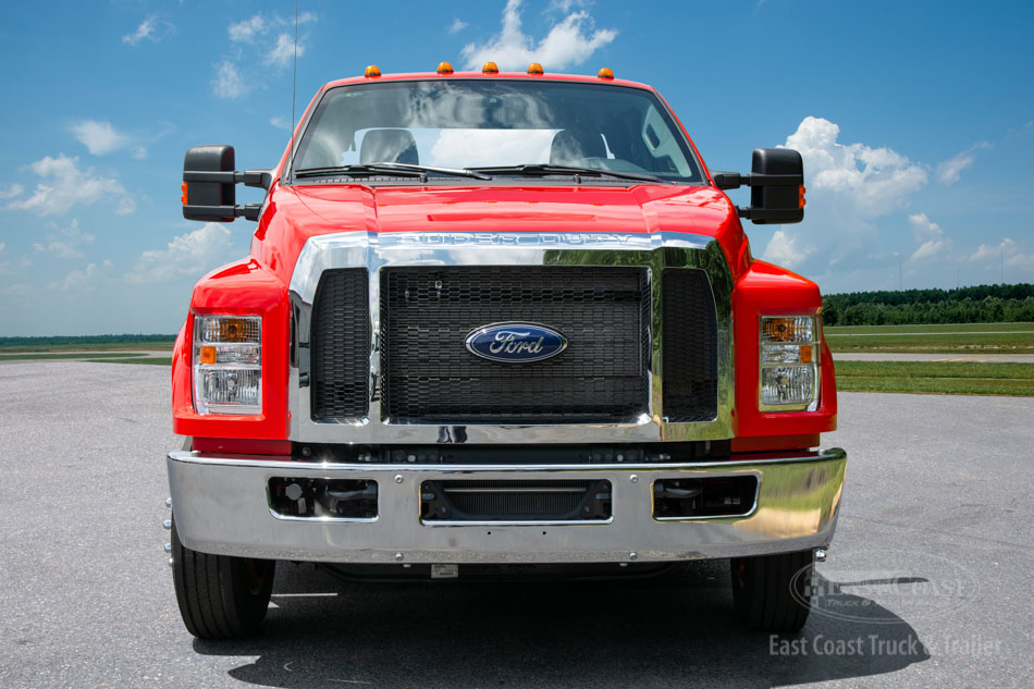 Rollback | 2022 Ford F-650 & Jerr-Dan 22 x 102 SRR6T-LPW in Red