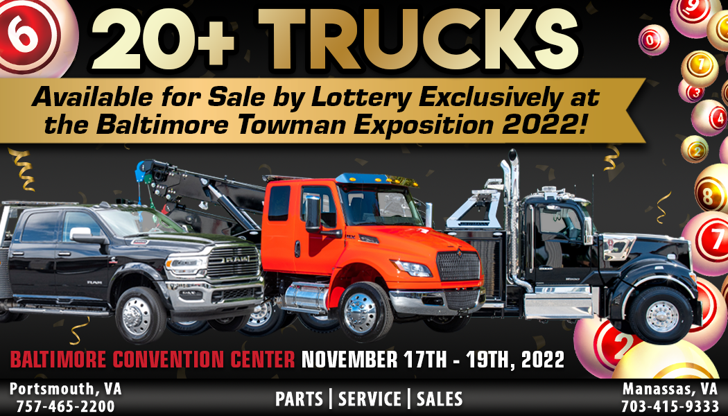 Tow truck lottery in Baltimore November 2022