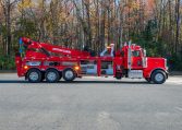 13851N Red 2023 Peterbilt_389 Jerr-Dan 60-Ton Heavy Wrecker