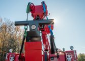 13851N Red 2023 Peterbilt_389 Jerr-Dan 60-Ton Heavy Wrecker