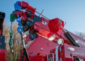 13851N Red 2023 Peterbilt_389 Jerr-Dan 60-Ton Heavy Wrecker