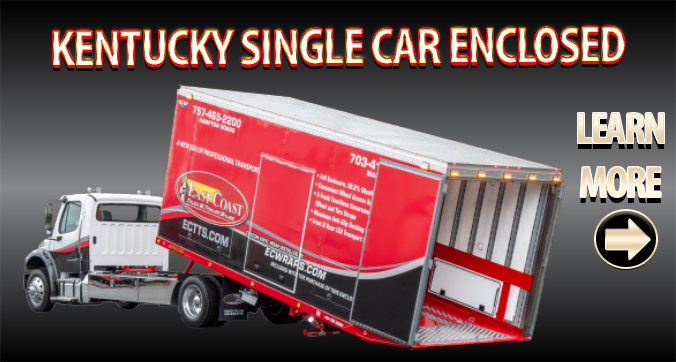 Kentucky Single Car Enclosed Website Tile