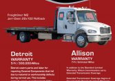 Freightliner Rollback Detroit Allison Warranty banner