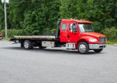 2024 Freightliner M2 Extended Cab & Jerr-Dan 22x102 SRRD6T-LPW in Red - Stock #13880N