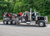 2023 Peterbilt 389 & Jerr-Dan JBF 50 Ton Integrated Heavy Wrecker in Black - Stock#14152N