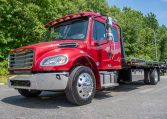 2024 Freightliner M2 Extended Cab & Jerr-Dan 22x102 SRR6T-LPW w- Auto Grids in Legendary Red - Stock#14076N