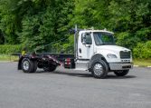 2025 Freightliner M2 with Galfab 30K Outside Rail Hoist in White