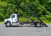 2025 Freightliner M2 with Galfab 30K Outside Rail Hoist in White