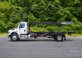 2025 Freightliner M2 with Galfab 30K Outside Rail Hoist in White