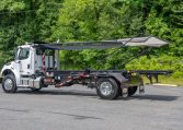 2025 Freightliner M2 with Galfab 30K Outside Rail Hoist in White