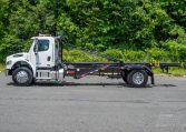 2025 Freightliner M2 with Galfab 30K Outside Rail Hoist in White