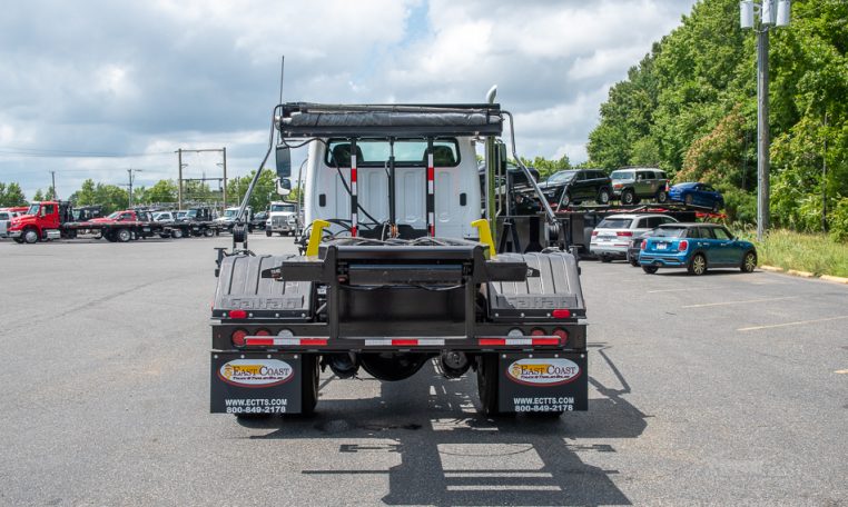 2025 Freightliner M2 with Galfab 30K Outside Rail Hoist in White