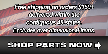 Free shipping on orders $150+ delivered within the contiguous 48 states. Excludes over dimensional items. SHOP PARTS NOW arrow link to parts website https://parts.ectts.com