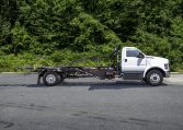 2024 Ford F-750 & Galfab 30K Outside Rail Hoist in White