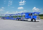 2025 Peterbilt 589 & Cottrell CX-09 LSFA 80ft in Viper Blue