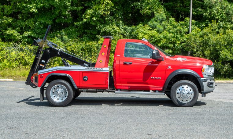 2024 Dodge 4500 4x4 & Jerr-Dan MPL-NG in Flame Red - Stock#13585N