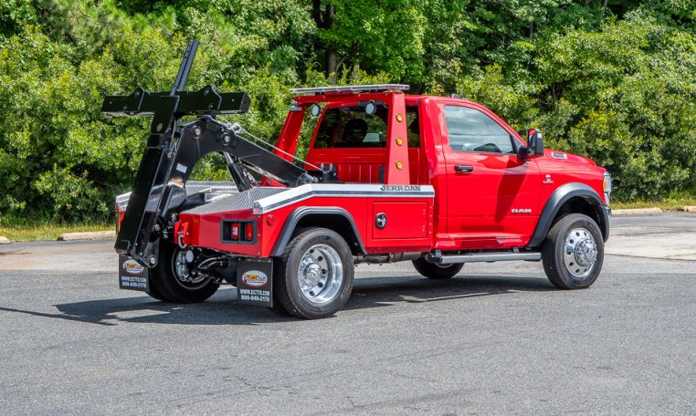 2024 Dodge 4500 4x4 & Jerr-Dan MPL-NG in Flame Red - Stock#13585N