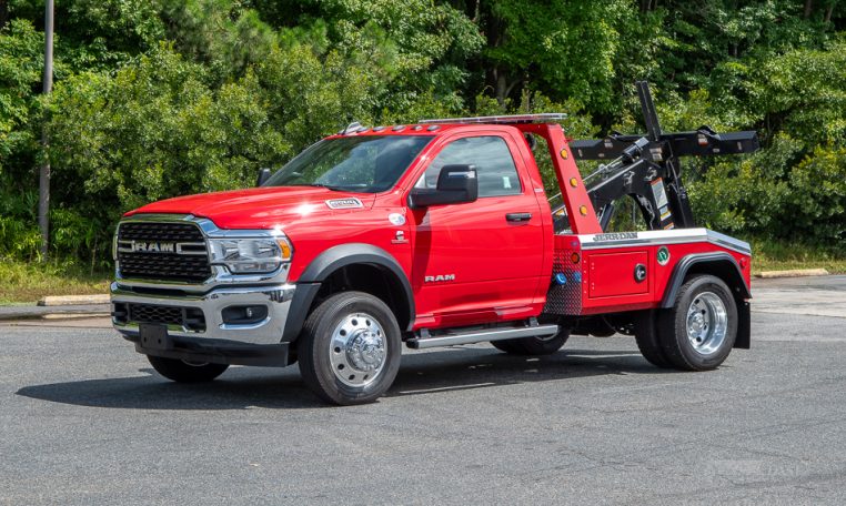 2024 Dodge 4500 4x4 & Jerr-Dan MPL-NG in Flame Red - Stock#13585N