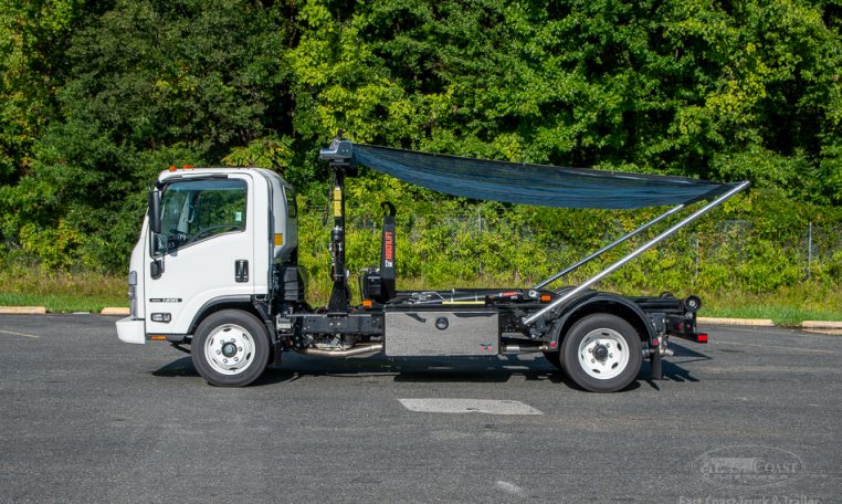 2024 Isuzu NRR & Multilift XR Series Hooklift in White - Stock#13543N-1