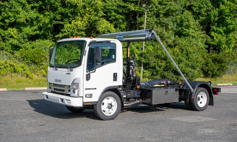 2024 Isuzu NRR & Multilift XR Series Hooklift in White - Stock#13543N-1