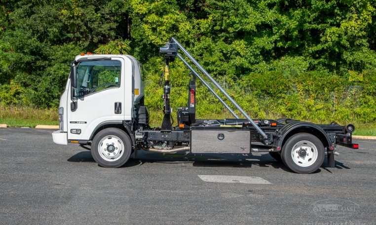 2024 Isuzu NRR & Multilift XR Series Hooklift in White - Stock#13543N-1