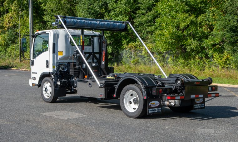 2024 Isuzu NRR & Multilift XR Series Hooklift in White - Stock#13543N-1