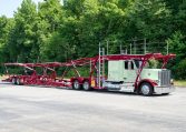 2025 Peterbilt 589 & Cottrell CX-09 LSFA 80ft in Creamy White