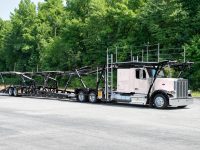 2025 Peterbilt 589 & Cottrell CX-09 LSFA 80ft in White-Black