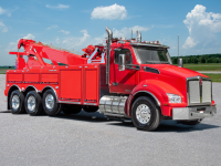 2023 Freightliner T880 & Jerr-Dan JFB 60 Ton Independent Heavy Wrecker in Red-2