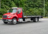 2025 International MV & Jerr-Dan 22x102 SRR6T-LPW LC in Red- Stock#14034N-1