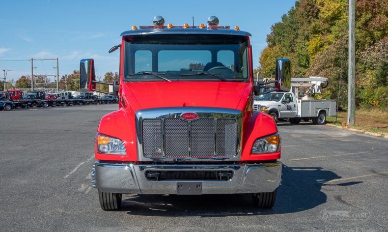 2025 Peterbilt 536 & Jerr-Dan 22x102 SRR6T-LPW in viper Red- Stock#13983N-1