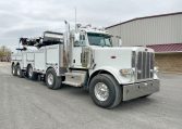 2024 Peterbilt 389 & Jerr-Dan HDR1000 5060 Ton JFB Gold Body Series Rotator in White - Stock# 14296N