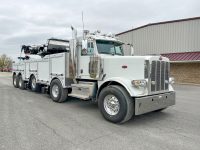 2024 Peterbilt 389 & Jerr-Dan HDR1000 5060 Ton JFB Gold Body Series Rotator in White - Stock# 14296N