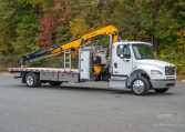 2025 Freightliner M2 & HIAB 232 Knuckle Boom Crane in White - Stock#14251N-36