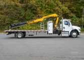 2025 Freightliner M2 & HIAB 232 Knuckle Boom Crane in White - Stock#14251N-36