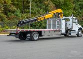 2025 Freightliner M2 & HIAB 232 Knuckle Boom Crane in White - Stock#14251N-36