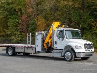 2025 Freightliner M2 & HIAB 232 Knuckle Boom Crane in White - Stock#14251N-36