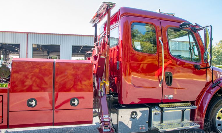 2025 Freightliner M2 & Jerr-Dan MPL60 with SRS in Legendary Red - Stock#14077N-1