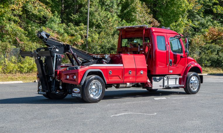 2025 Freightliner M2 & Jerr-Dan MPL60 with SRS in Legendary Red - Stock#14077N-1