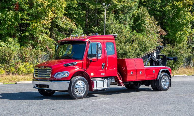 2025 Freightliner M2 & Jerr-Dan MPL60 with SRS in Legendary Red - Stock#14077N-1