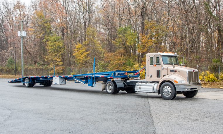 2019 Peterbilt 337 & Cottrell CX-5304 in Mocha-Blue - Stock#14393U-1