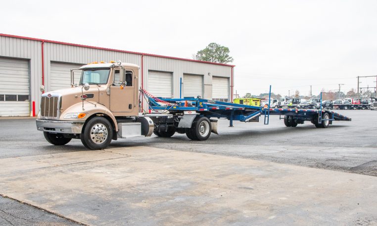 2019 Peterbilt 337 & Cottrell CX-5304 in Mocha-Blue - Stock#14393U-1